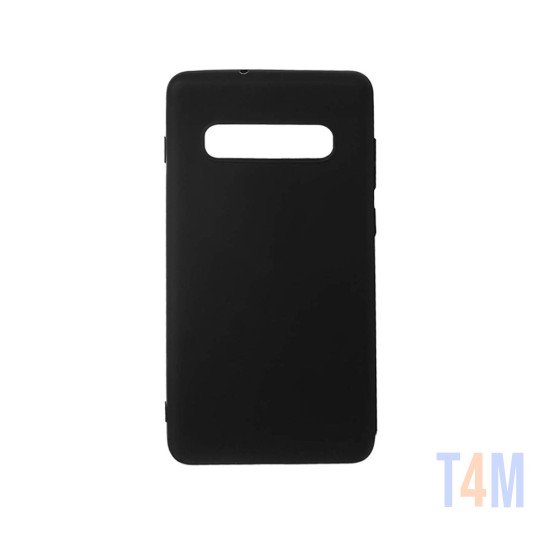 Funda de Silicona Suave para Samsung Galaxy S10 Plus Negro